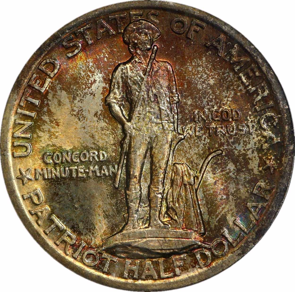 1925 Lexington Concord Sesquicentennial Half Dollar